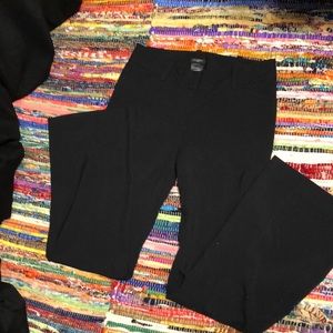 Ann Taylor Modern black slacks.